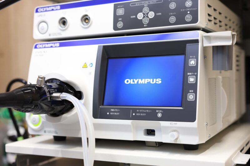 最新鋭の内視鏡システム「EVIS X1」